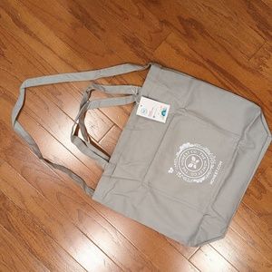 NEW The Honest Company Logo Grey Tote Bag